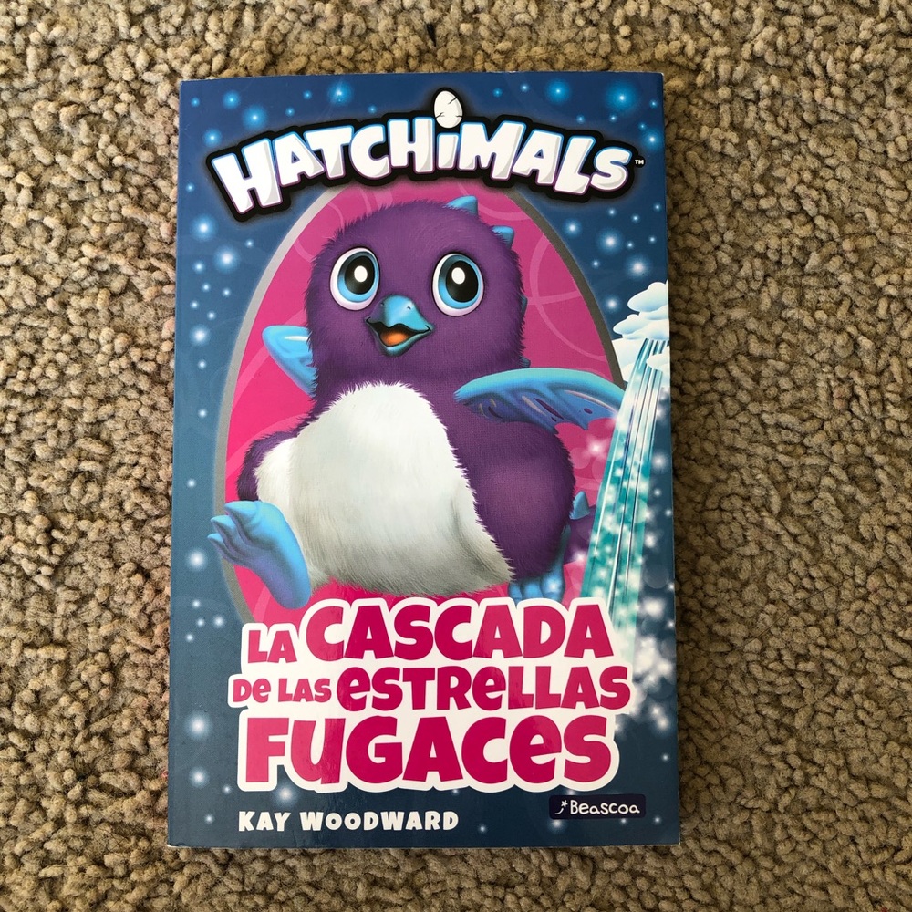 Hatchimals chapter book in Spanish